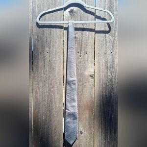 Gucci Gray Patterned Tie